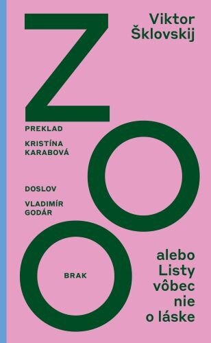 Obálka knihy Zoo alebo Listy vôbec nie o láske
