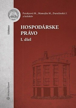 Obálka knihy Hospodárske právo 1.diel