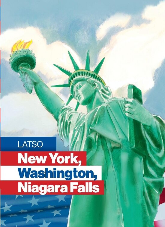 Obálka knihy "New York, Washigton, Niagara Falls"