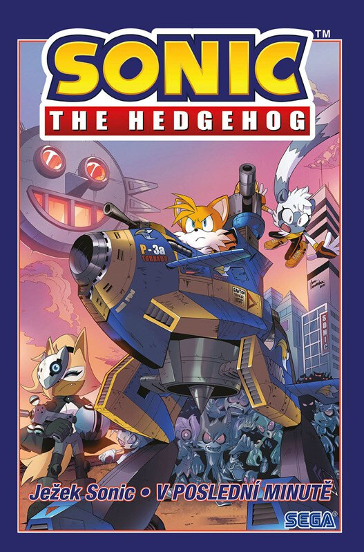 Obálka knihy Ježek Sonic 6 - V poslední minutě