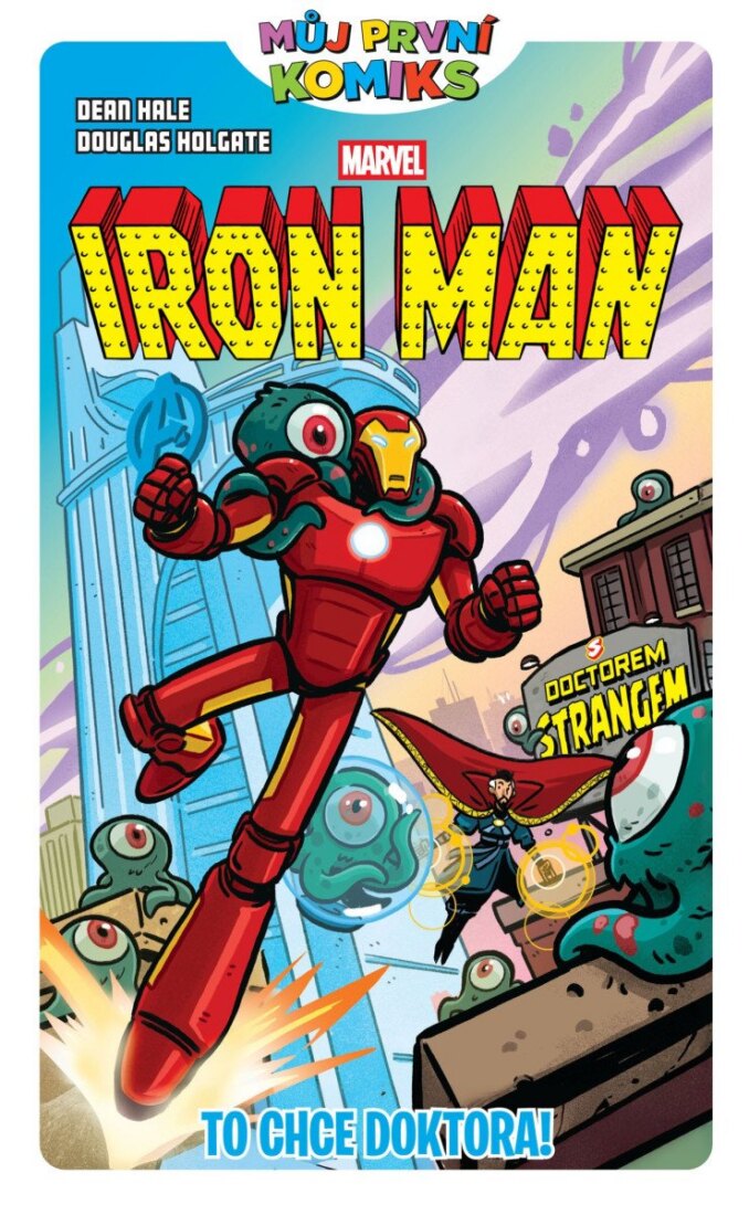 Obálka knihy Můj první komiks: Iron Man: To chce doktora!