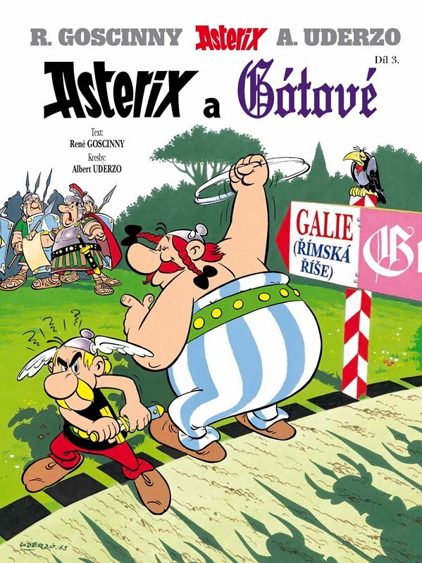 Obálka knihy Asterix 3 - Asterix a Gótové
