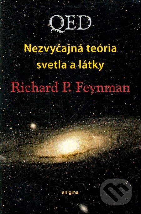 Obálka knihy QED – nezvyčajná teória svetla a látky