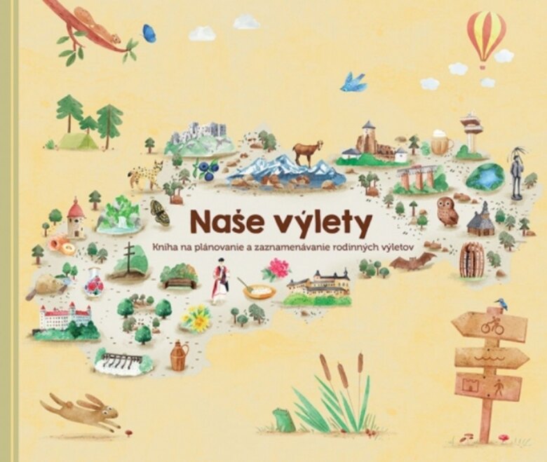 Obálka knihy Naše výlety