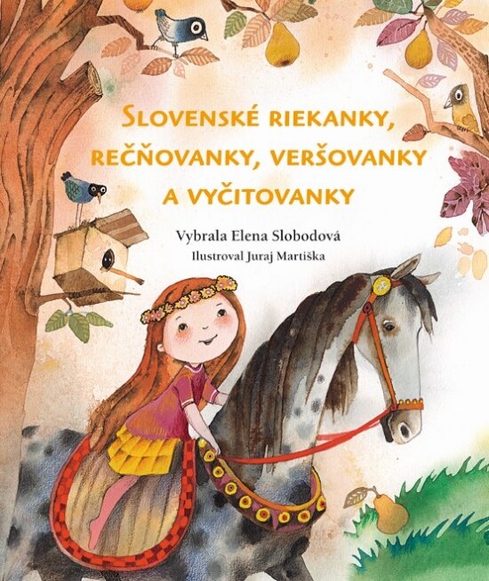 Obálka knihy Slovenské riekanky, rečňovanky, veršovanky a vyčitovanky