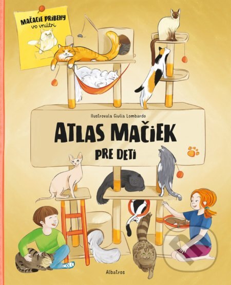 Obálka knihy Atlas mačiek pre deti