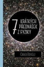 Obálka knihy 7 krátkých přednášek z fyziky