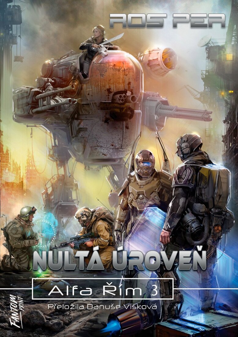 Obálka knihy Nultá úroveň - Alfa Řím 3