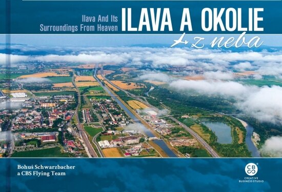 Obálka knihy Ilava a okolie z neba