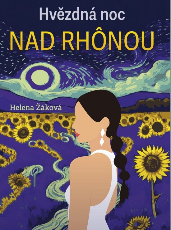 Obálka knihy Hvězdná noc na Rhonou