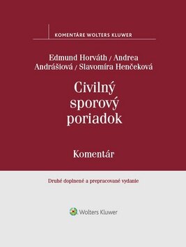 Obálka knihy Civilný sporový poriadok (1. akosť)