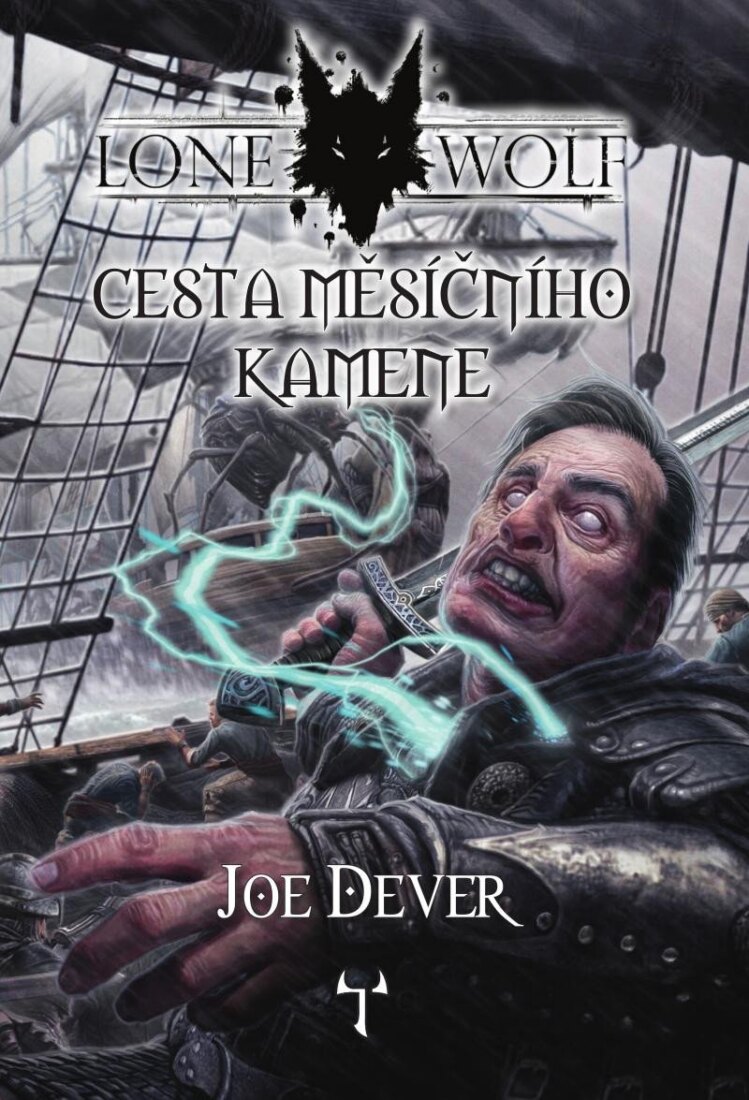Obálka knihy Lone Wolf 21: Cesta měsíčního kamene (gamebook)