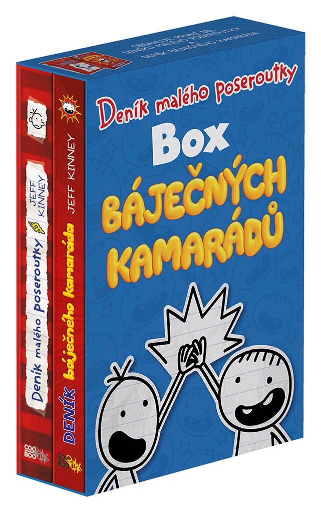Obálka knihy Deník malého poseroutky - Box báječných kamarádů