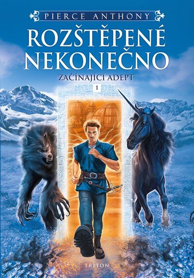 Obálka knihy Rozštěpené nekonečno (Začínající Adept 1)