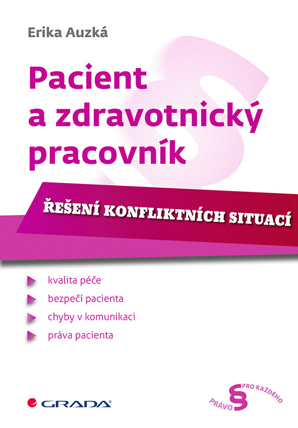Obálka knihy Pacient a zdravotnický pracovník