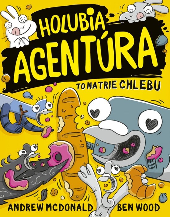 Obálka knihy Holubia agentúra to natrie chlebu (6)