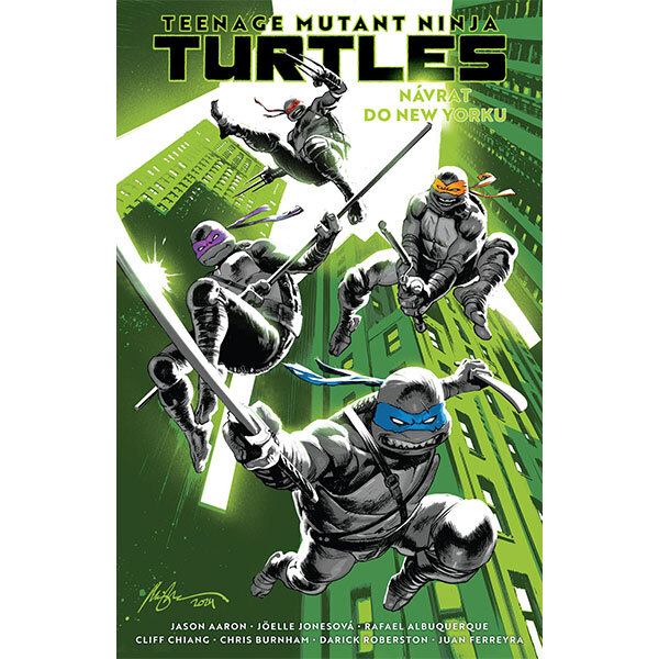 Obálka knihy Teenage Mutant Ninja Turtles 1: Návrat do New Yorku