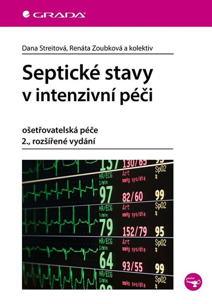 Obálka knihy Septické stavy v intenzivní péči - ošetřovatelská péče