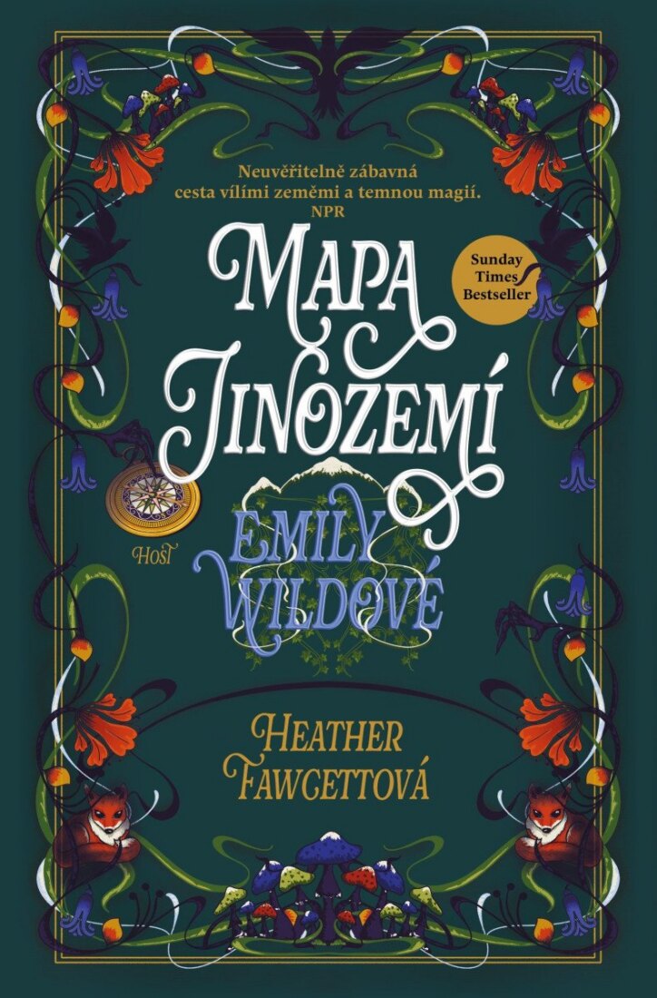 Obálka knihy Mapa Jinozemí Emily Wildové