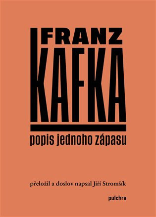 Obálka knihy Popis jednoho zápasu