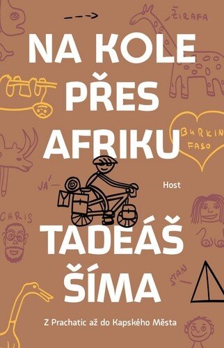 Obálka knihy Na kole přes Afriku
