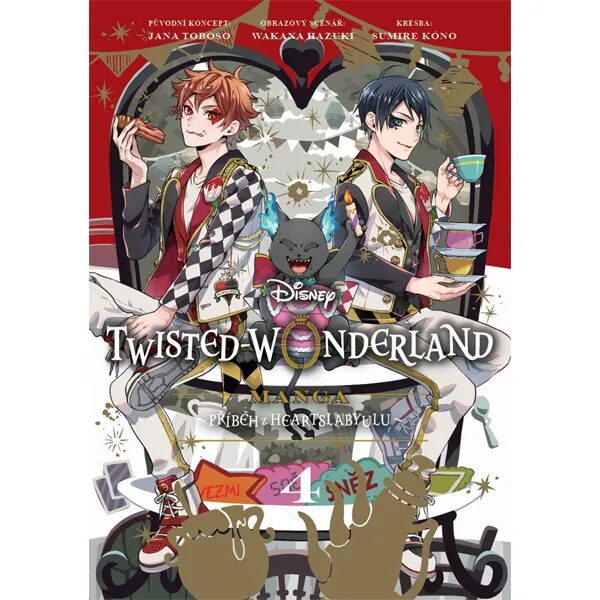 Obálka knihy Twisted Wonderland: Příběh z Heartslabyulu 4