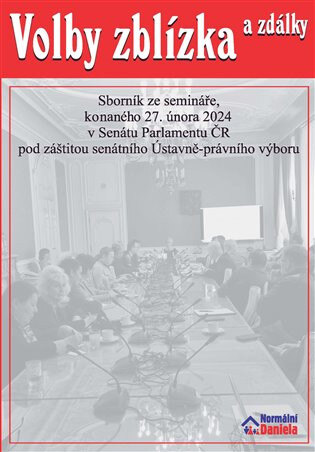 Obálka knihy Volby zblízka a zdálky
