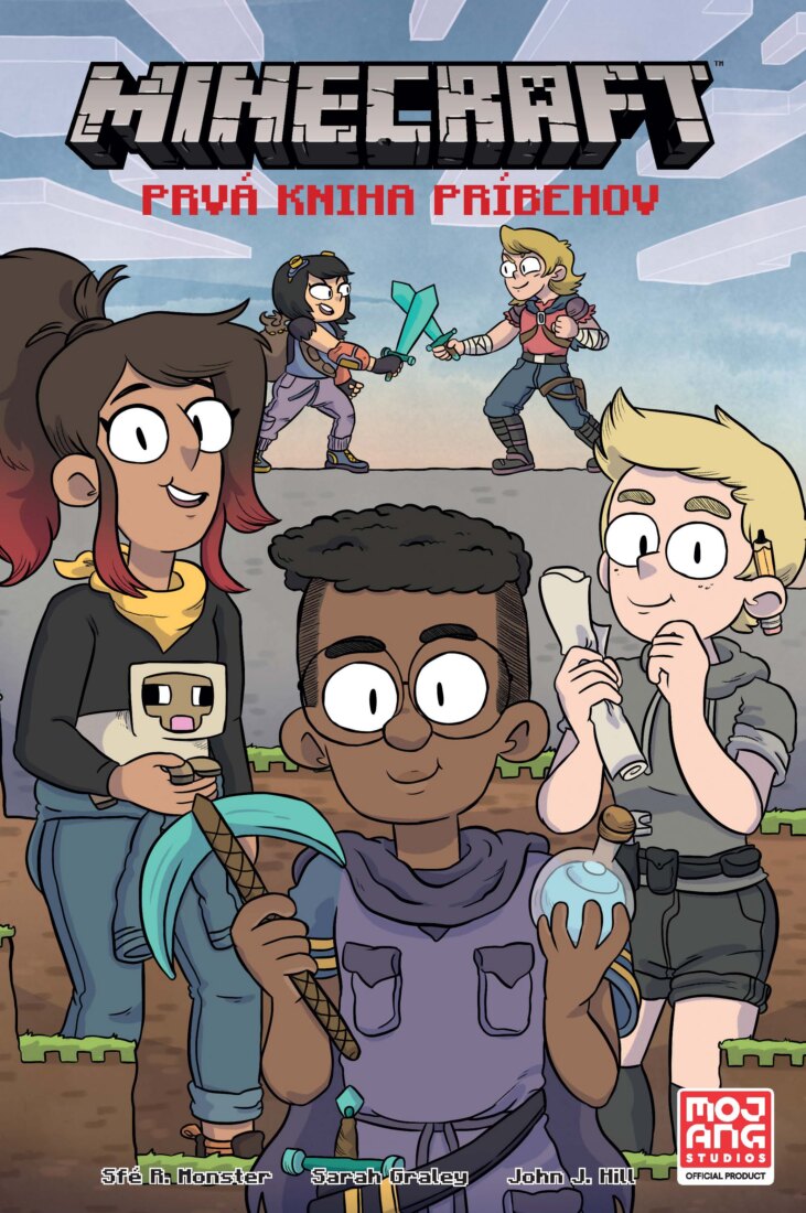 Obálka knihy Minecraft komiks: Prvá kniha príbehov
