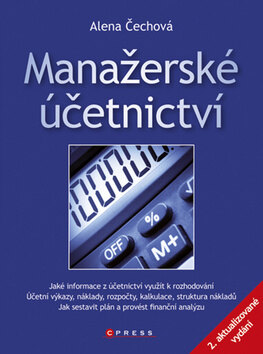 Obálka knihy Manažerské účetnictví