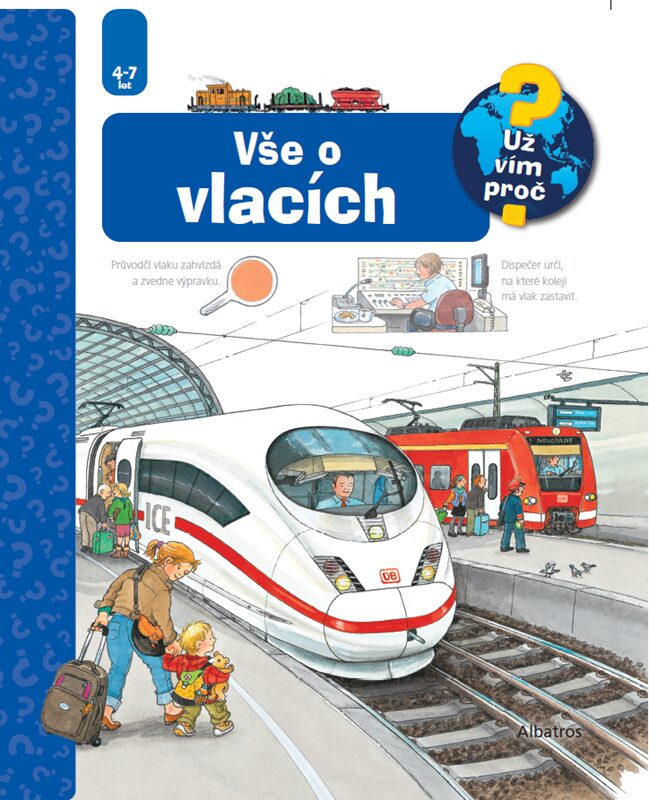 Obálka knihy Vše o vlacích