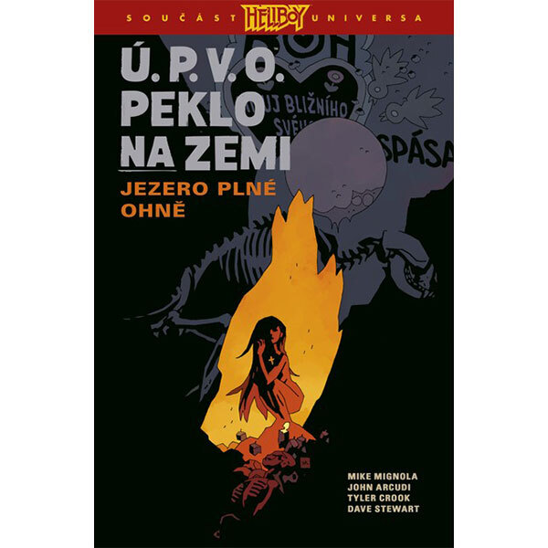 Obálka knihy Ú.P.V.O. Peklo na zemi 8 - Jezero plné ohně