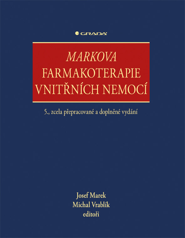Obálka knihy Markova farmakoterapie vnitřních nemocí