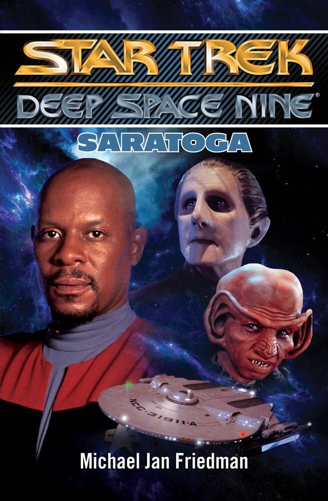 Obálka knihy Saratoga (Star Trek Deep Space Nine)