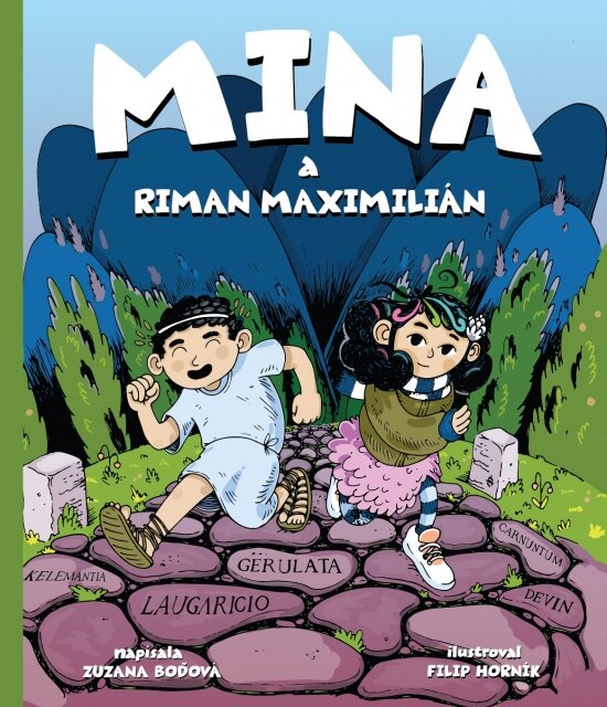 Obálka knihy Mina a Riman Maximilián