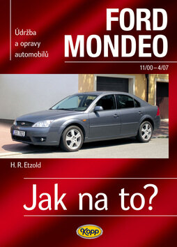 Obálka knihy Ford Mondeo od11/00 do 4/07