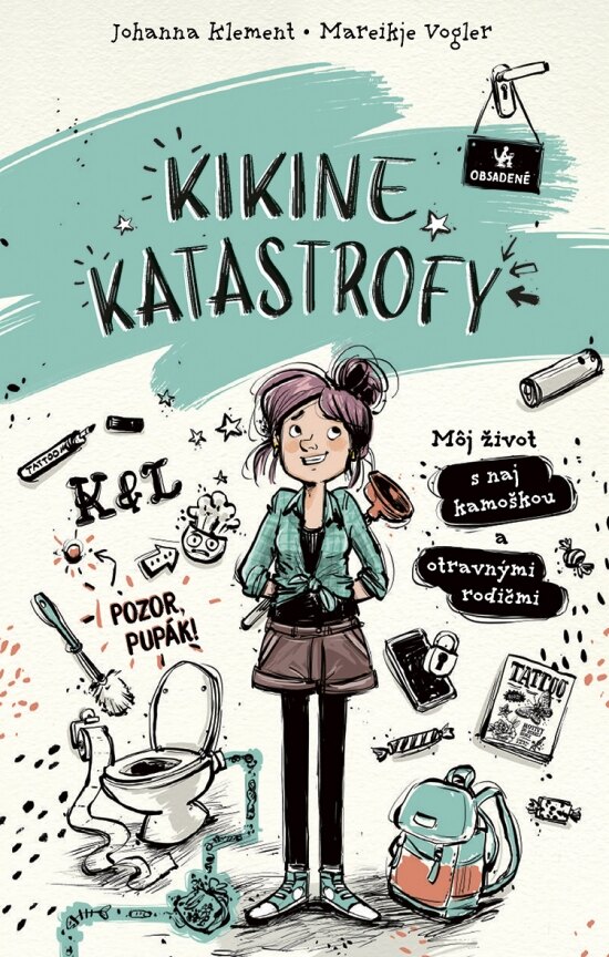 Obálka knihy Kikine katastrofy 1: Môj život s naj kamoškou a otravnými rodičmi