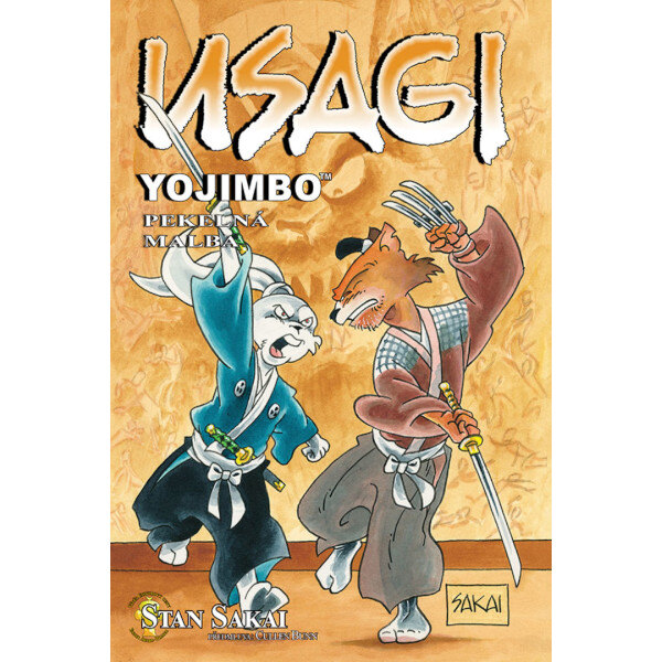 Obálka knihy Usagi Yojimbo: Pekelná malba