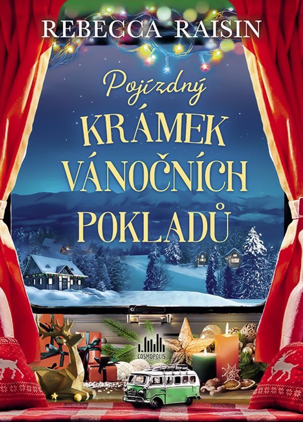Obálka knihy Pojízdný krámek vánočních pokladů
