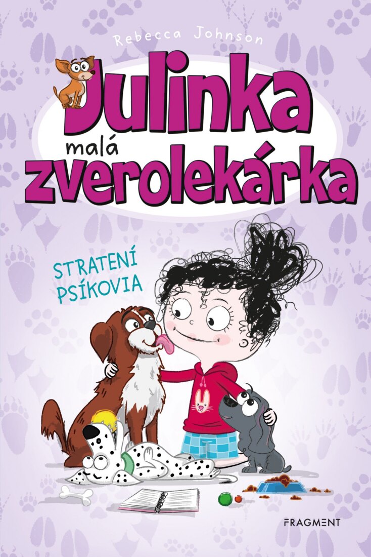Obálka knihy Julinka – malá zverolekárka 7 – Stratení psíkovia