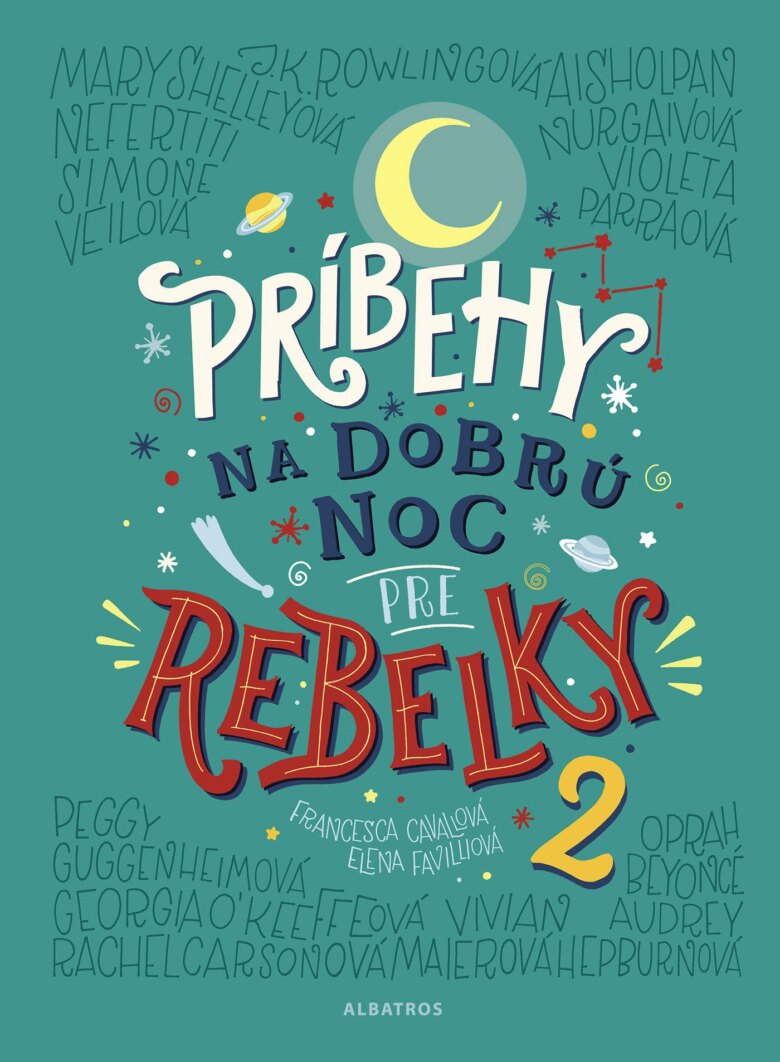 Obálka knihy Príbehy na dobrú noc pre rebelky 2