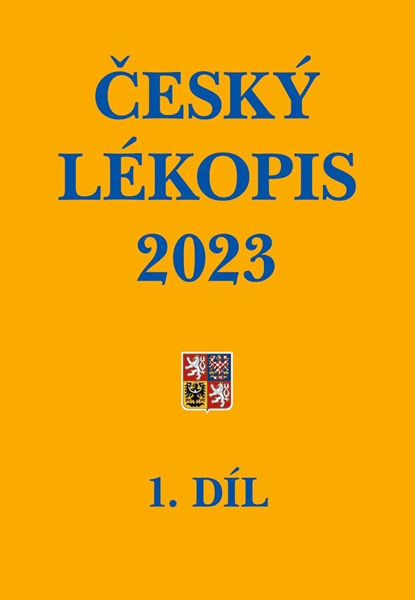 Obálka knihy Český lékopis 2023