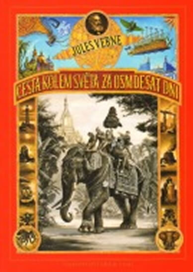 Obálka knihy Cesta kolem světa za 80 dní