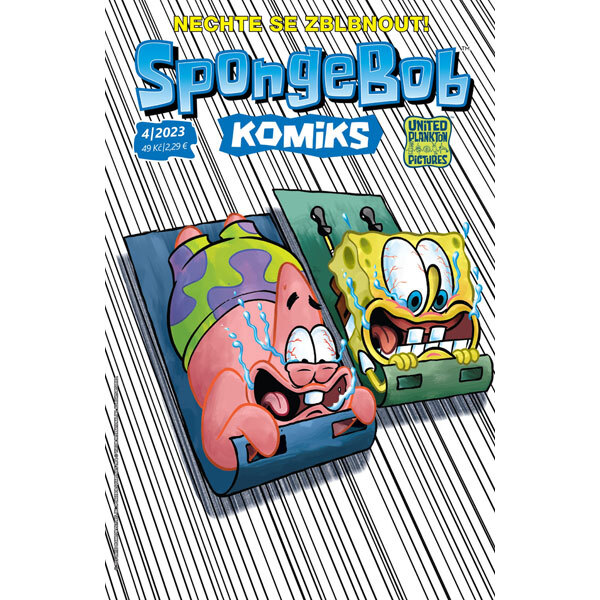 Obálka knihy SpongeBob 04/2023