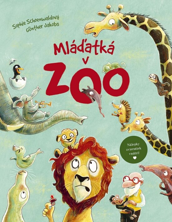 Obálka knihy Mláďatká v ZOO