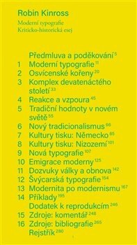 Obálka knihy Moderní typografie