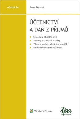 Obálka knihy Účetnictví a daň z příjmů
