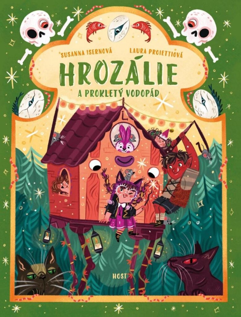 Obálka knihy Hrozálie a Prokletý vodopád