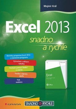 Obálka knihy Excel 2013