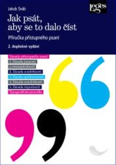 Obálka knihy Jak psát, aby se to dalo číst