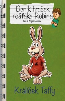 Obálka knihy Deník hraček rošťáka Robina Králíček Taffy